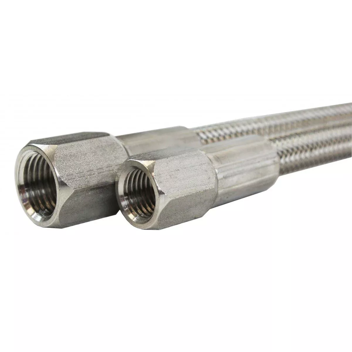 1-2-37-degree-jic-braided-stainless-steel-hose 1/2" 37 Degree JIC Braided Stainless Steel Hose