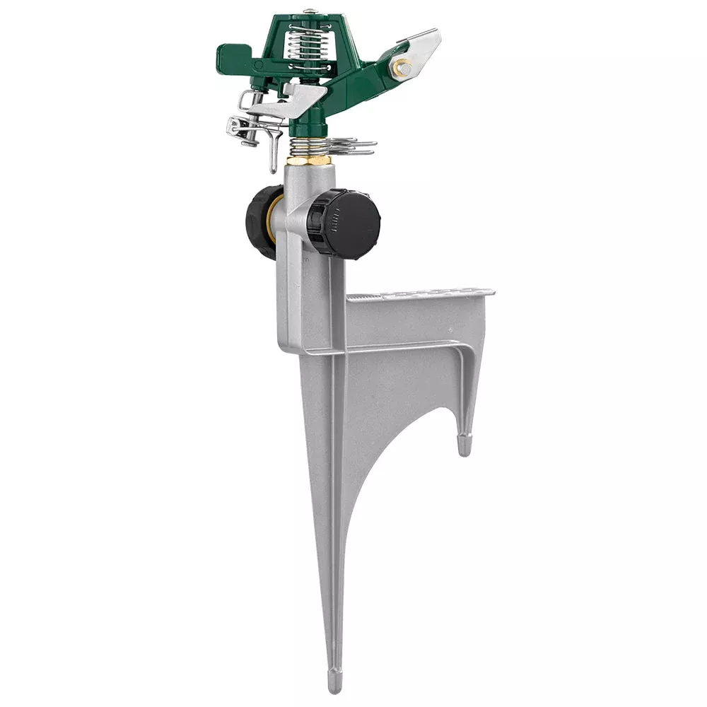 1-2-in-zinc-impact-sprinkler-with-zinc-step-spike-58619 1/2 in. Zinc Impact Sprinkler with Zinc Step Spike 58619