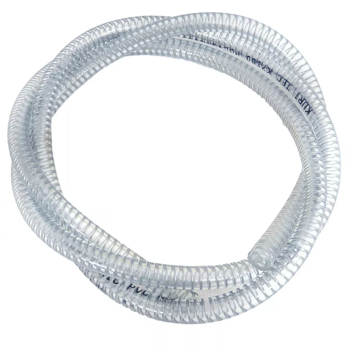 1-4-id-heavy-wall-spiral-wire-reinforced-clear-pvc-vacuum-hose 1/4" ID Heavy Wall Spiral Wire Reinforced Clear PVC Vacuum Hose