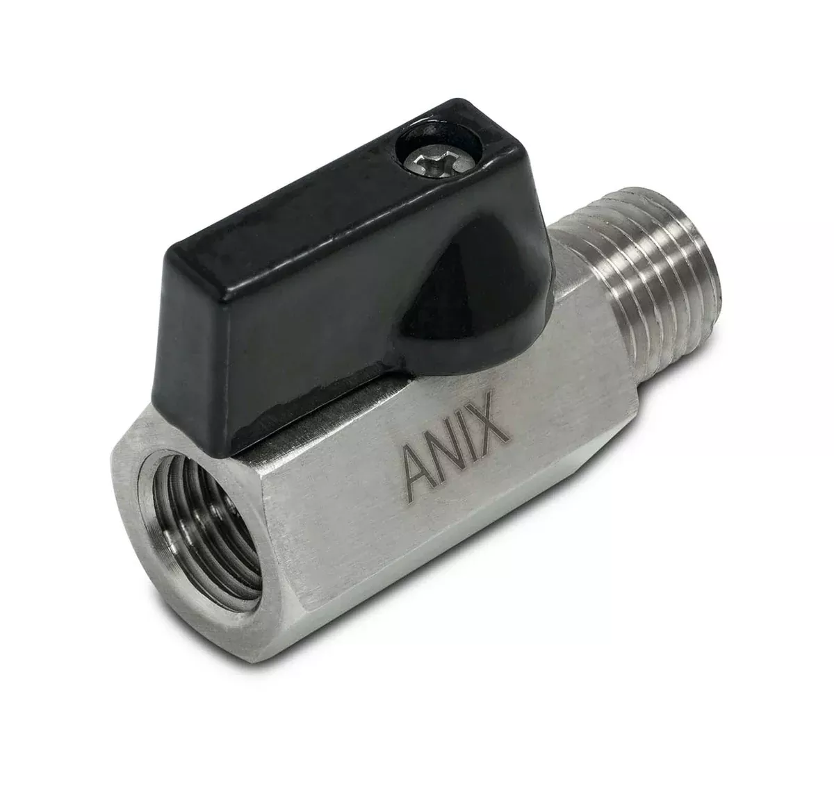 1-4-mnpt-x-1-4-fnpt-miniature-ball-valve 1/4" MNPT x 1/4" FNPT Miniature Ball Valve