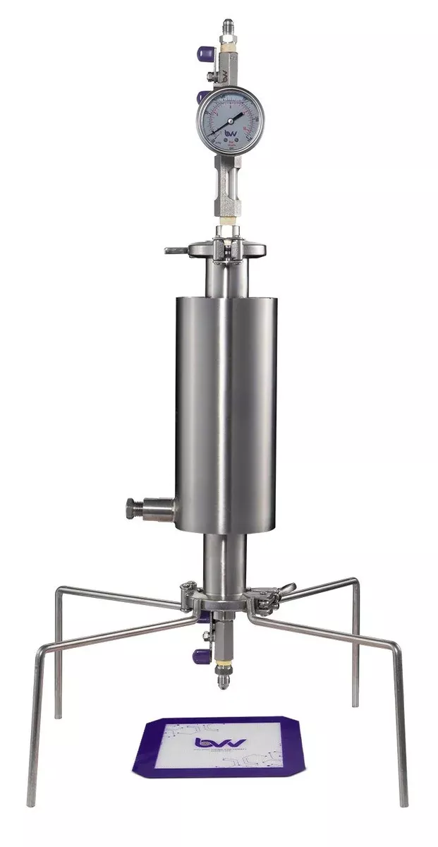 1-5-dewaxing-closed-column-extractor-90-270g 1.5" Dewaxing Closed Column Extractor 90-270g