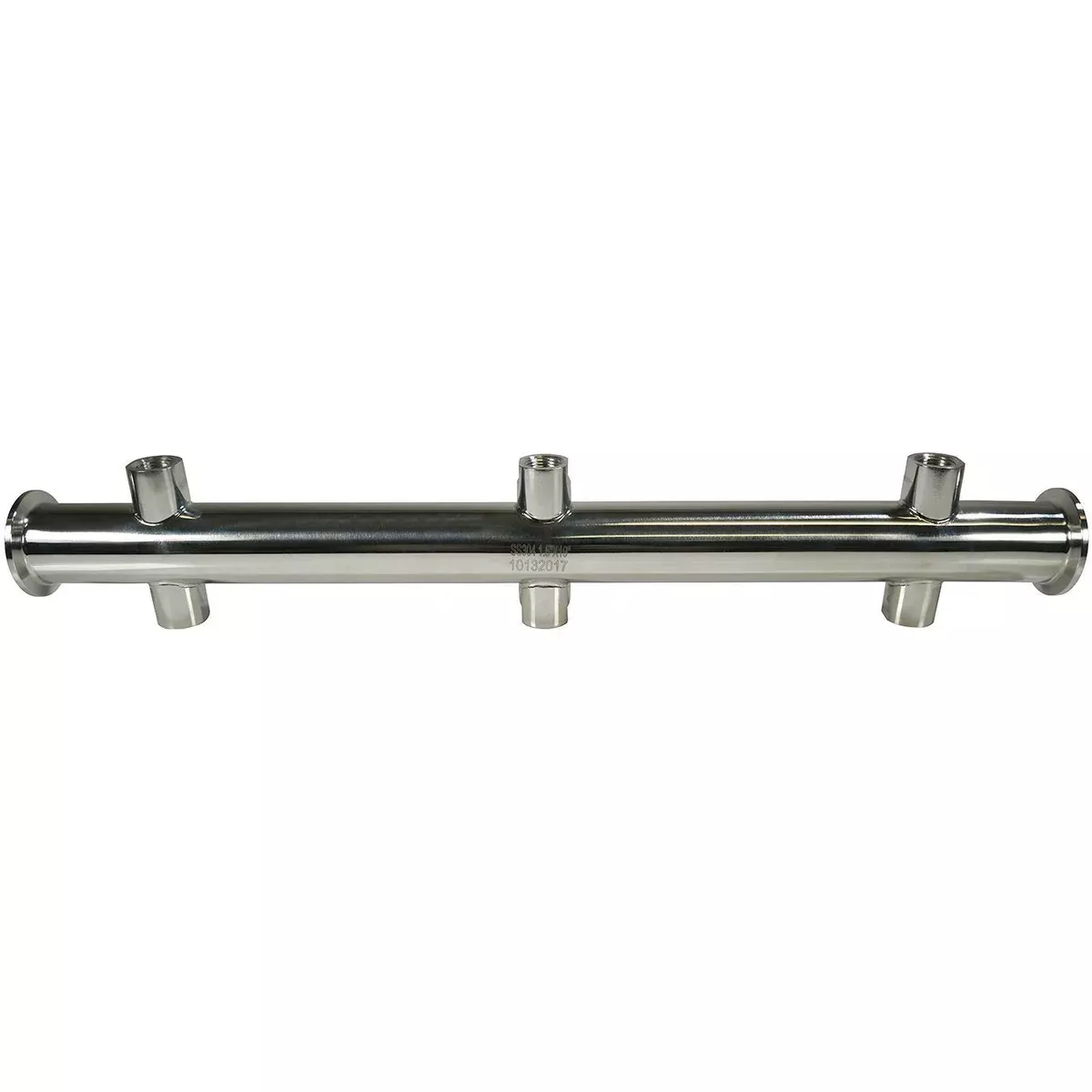 1-5-x-19-x-3-8-fnpt-tri-clamp-manifold 1.5" x 19" x 3/8" FNPT Tri-Clamp Manifold