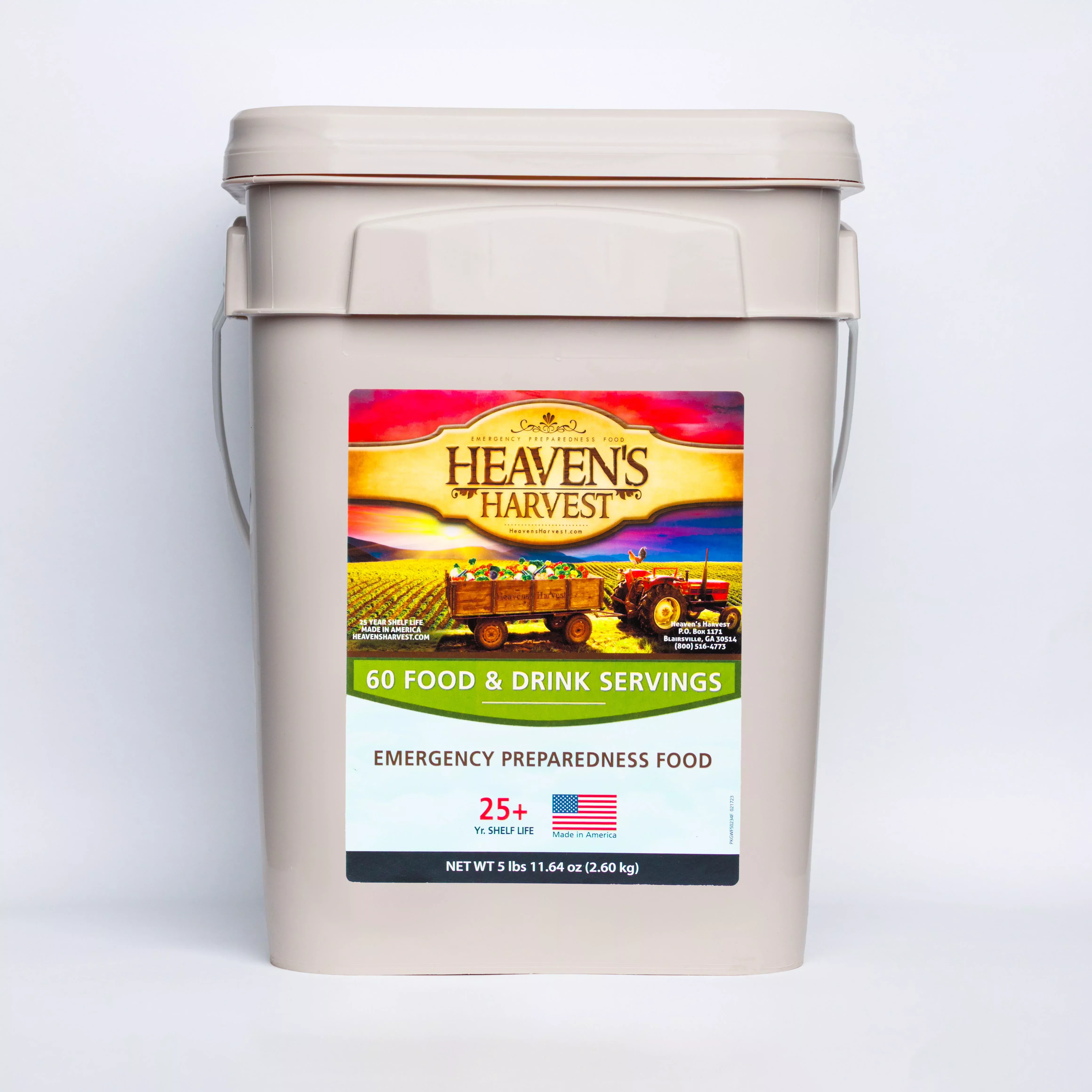 1-week-kit-starter-food-drink-bucket-1-person-1-week-60-servings-emergency-survi 1 Week Kit -Starter Food & Drink Bucket - 1 Person 1 Week - 60 Servings - Emergency Survival Food Kit