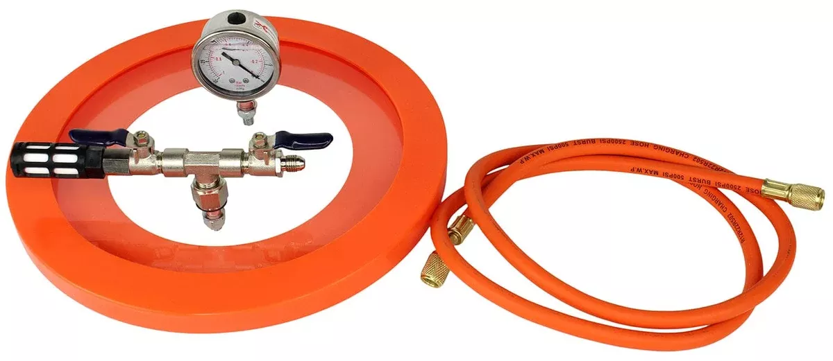 10-75-vacuum-chamber-lid-w-universal-silicone-gasket 10.75 Vacuum Chamber Lid w/ Universal Silicone Gasket