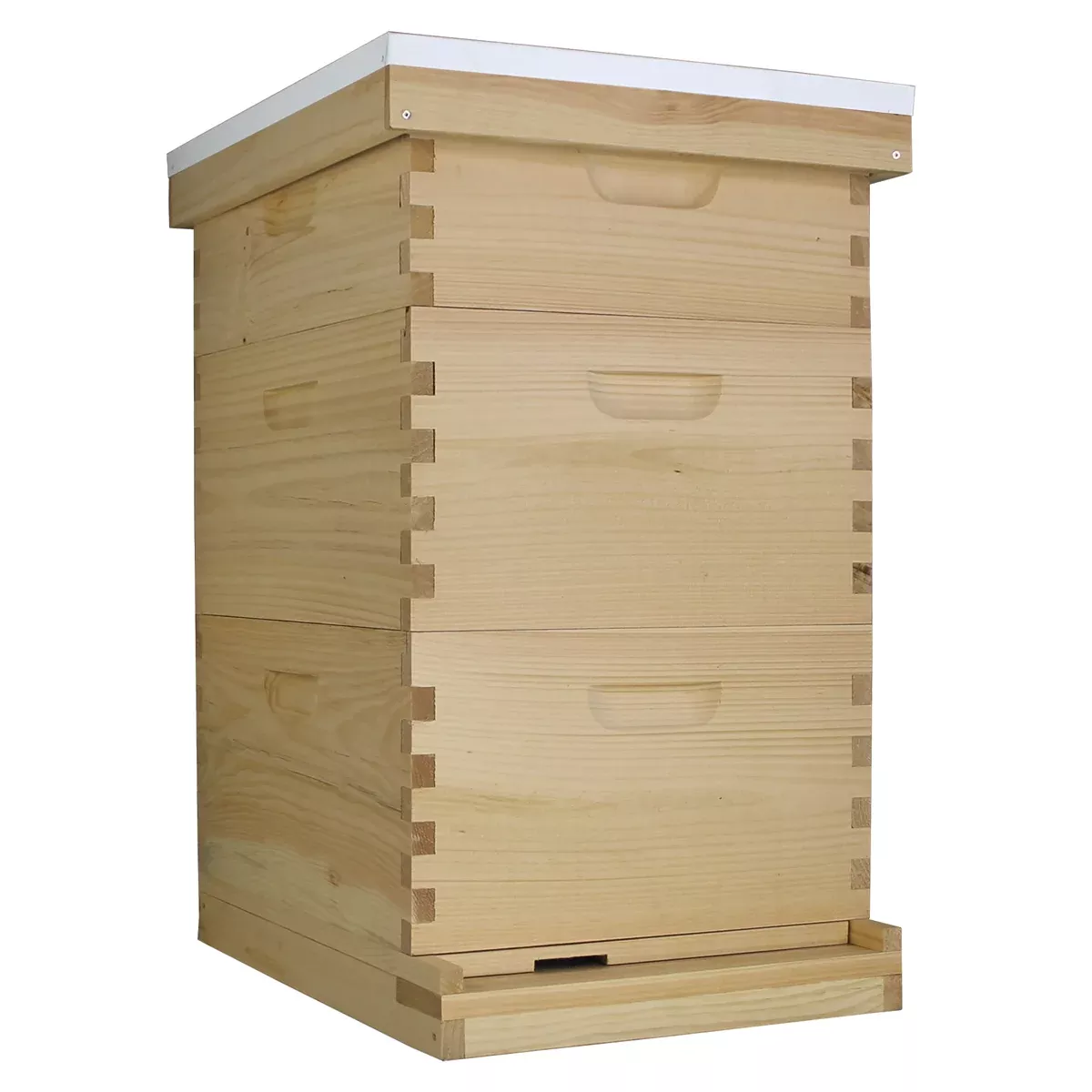 10-frame-complete-beehive-kit-amish-made-with-2-deep-1-medium-boxes-frames-wax-c 10 Frame Complete Beehive Kit – Amish-Made with 2 Deep & 1 Medium Boxes, Frames & Wax-Coated Foundations
