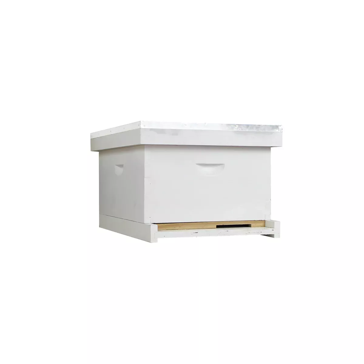 10-frame-complete-beehive-kit-fully-assembled-painted-1-deep-box-amish-made-with 10 Frame Complete Beehive Kit – Fully Assembled & Painted (1 Deep Box) Amish-Made with Frames & Wax-Coated Foundations