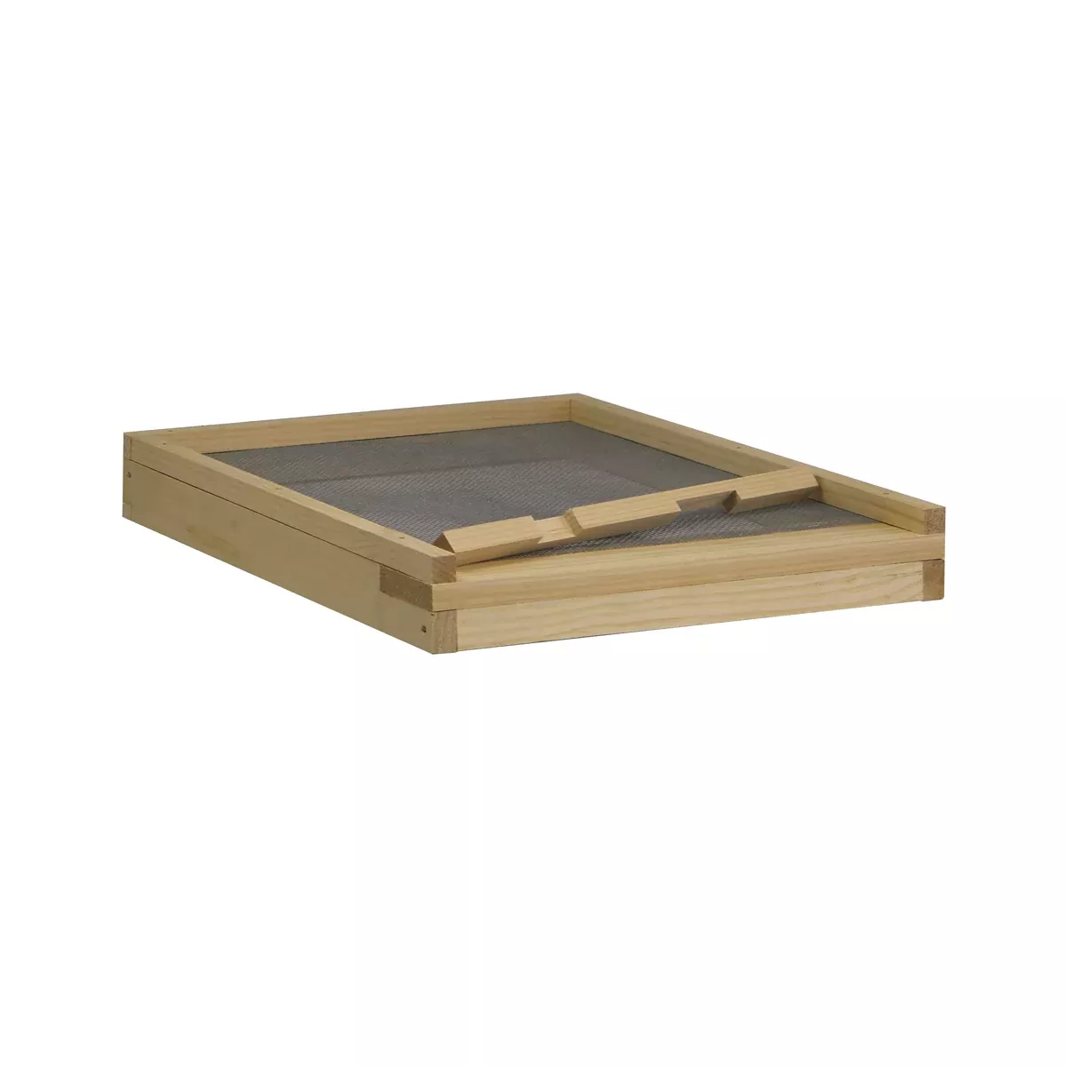 10-frame-screened-bottom-board-amish-made-with-insert-entrance-reducer 10 Frame Screened Bottom Board – Amish-Made with Insert & Entrance Reducer