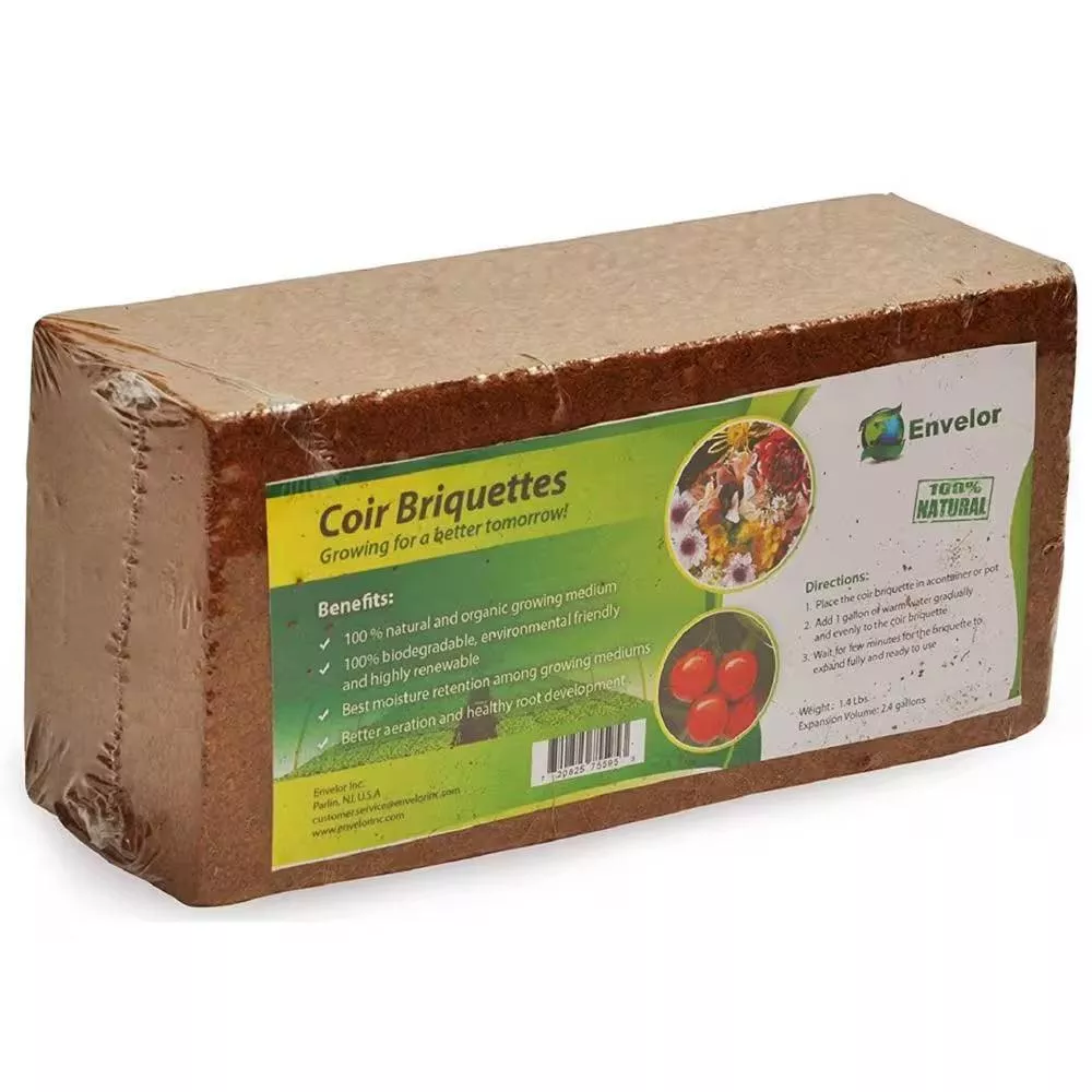 100-organic-coco-coir-briquette-potting-soil-3-pack 100% Organic Coco Coir Briquette Potting Soil (3-Pack)