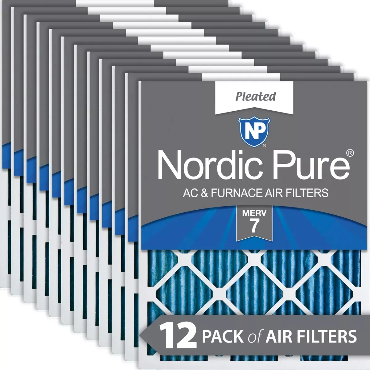 10x10x1-pleated-merv-7-air-filters-12-pack 10x10x1 Pleated MERV 7 Air Filters 12 Pack