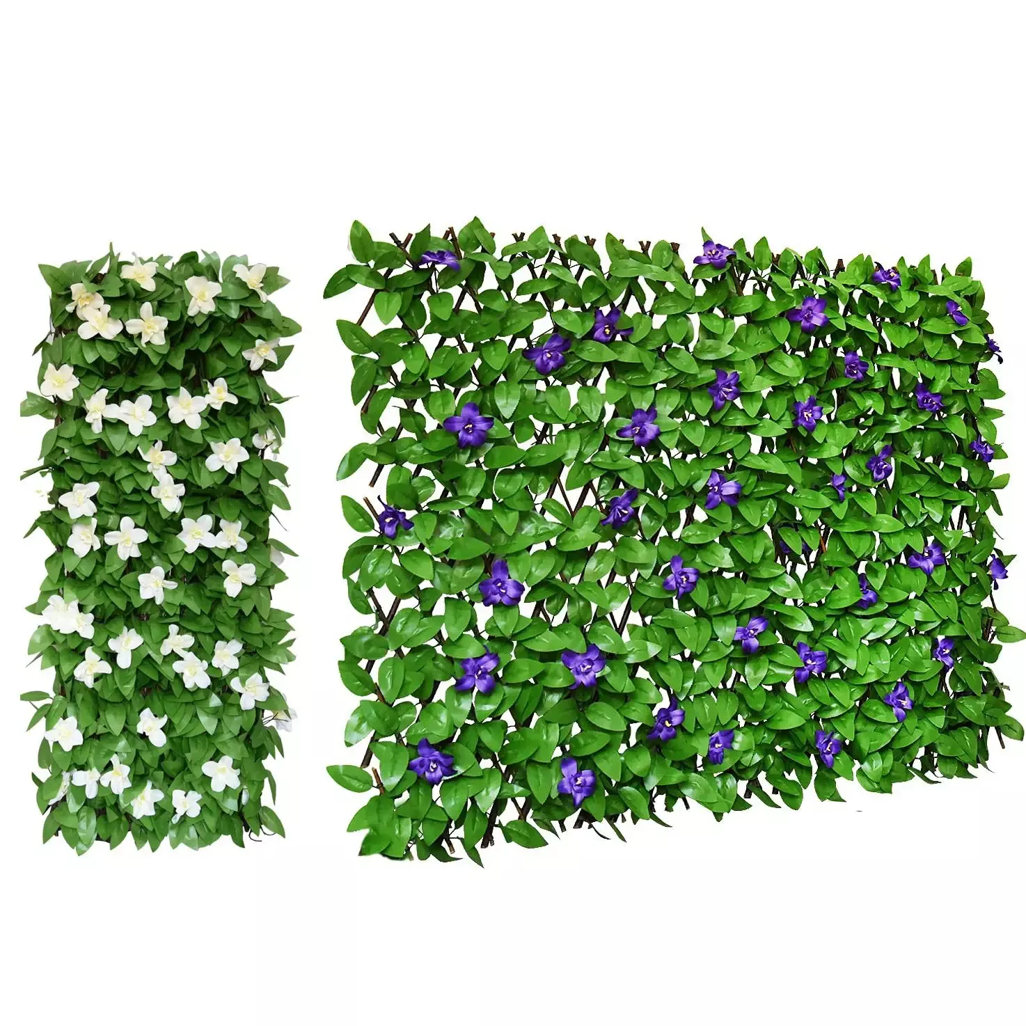 1pc-expandable-privacy-screen-fencing-balcony-garden-artificial-ivy-wall-decor-o 1PC Expandable Privacy Screen Fencing for Balcony & Garden Artificial Ivy Wall Decor Outdoor Stylish Garden Background Decor