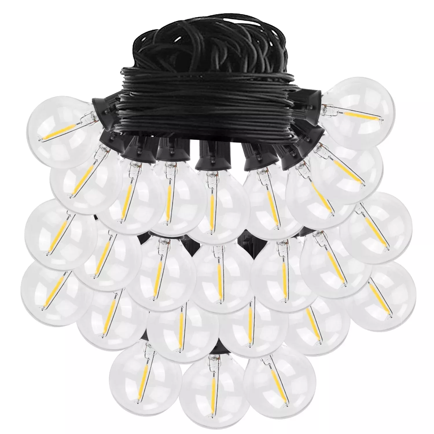 25ft-decorative-globe-string-lights-outdoor-indoor-25pcs-bulb-light-strings-fair 25FT Decorative Globe String Lights Outdoor Indoor 25Pcs Bulb Light Strings Fairy String Lamps for Garden Lawn Patio Cafe Party