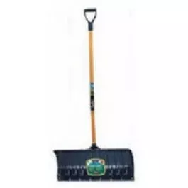 26-in-poly-snow-pusher-with-wood-handle 26-In. Poly Snow Pusher With Wood Handle