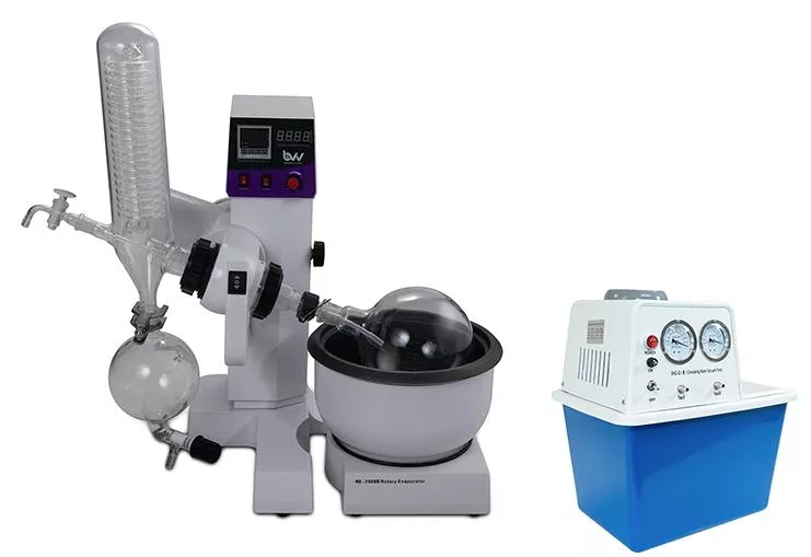 2l-electric-rotary-evaporator-kit-with-bvv-water-circulation-vacuum-pump 2L Electric Rotary Evaporator Kit with BVV Water Circulation Vacuum Pump
