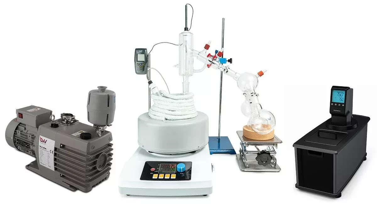 2l-premium-short-path-distillation-turnkey-setup-with-p2-distillation-head 2L Premium Short Path Distillation Turnkey Setup with P2 Distillation Head