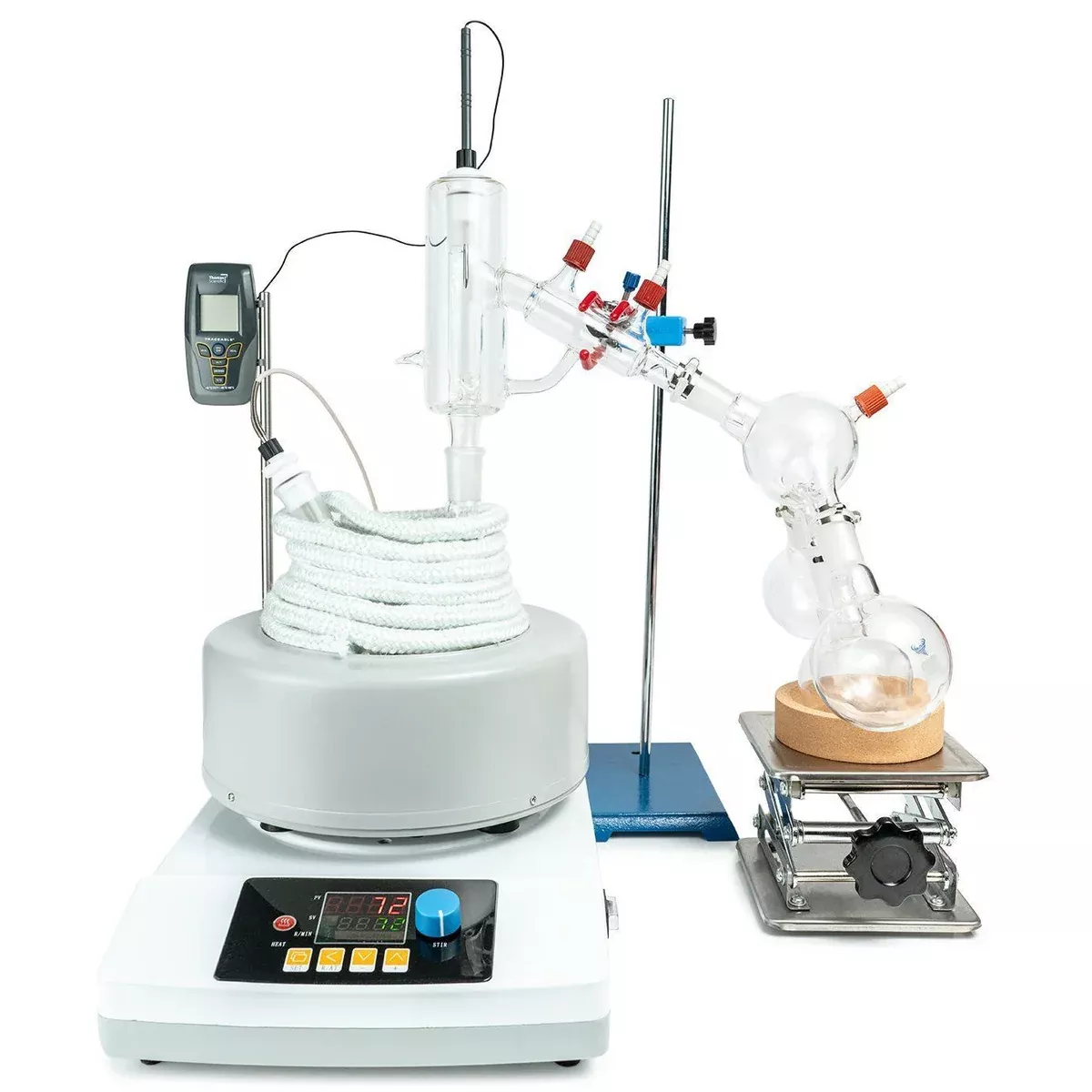 2l-short-path-distillation-kit-with-p2-distillation-head 2L Short Path Distillation Kit with P2 Distillation Head