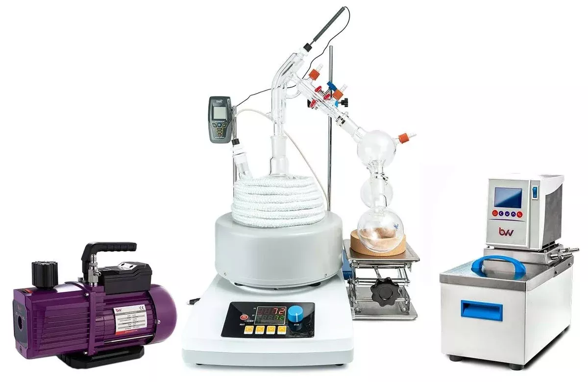 2l-standard-short-path-distillation-turnkey-setup 2L Standard Short Path Distillation Turnkey Setup