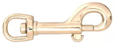 3-8-5025-bolt-snap-round-eye-swiveling-malleable-nickel-plated-wll-60-lb 3/8" # 5025 Bolt Snap, Round Eye, Swiveling, Malleable, Nickel Plated, WLL 60 LB.
