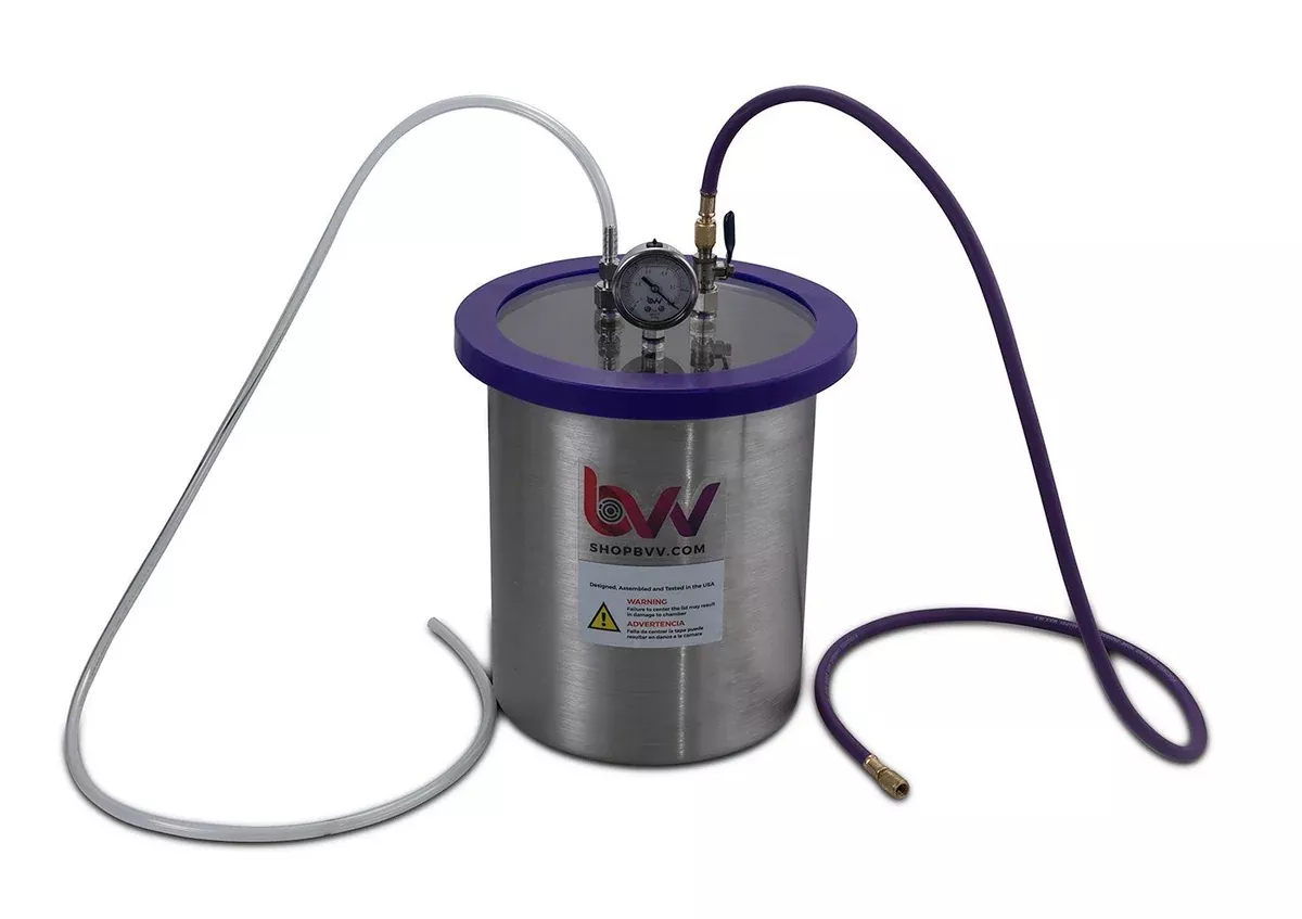 3-gallon-stainless-steel-resin-trap-vacuum-chamber 3 Gallon Stainless Steel Resin Trap Vacuum Chamber