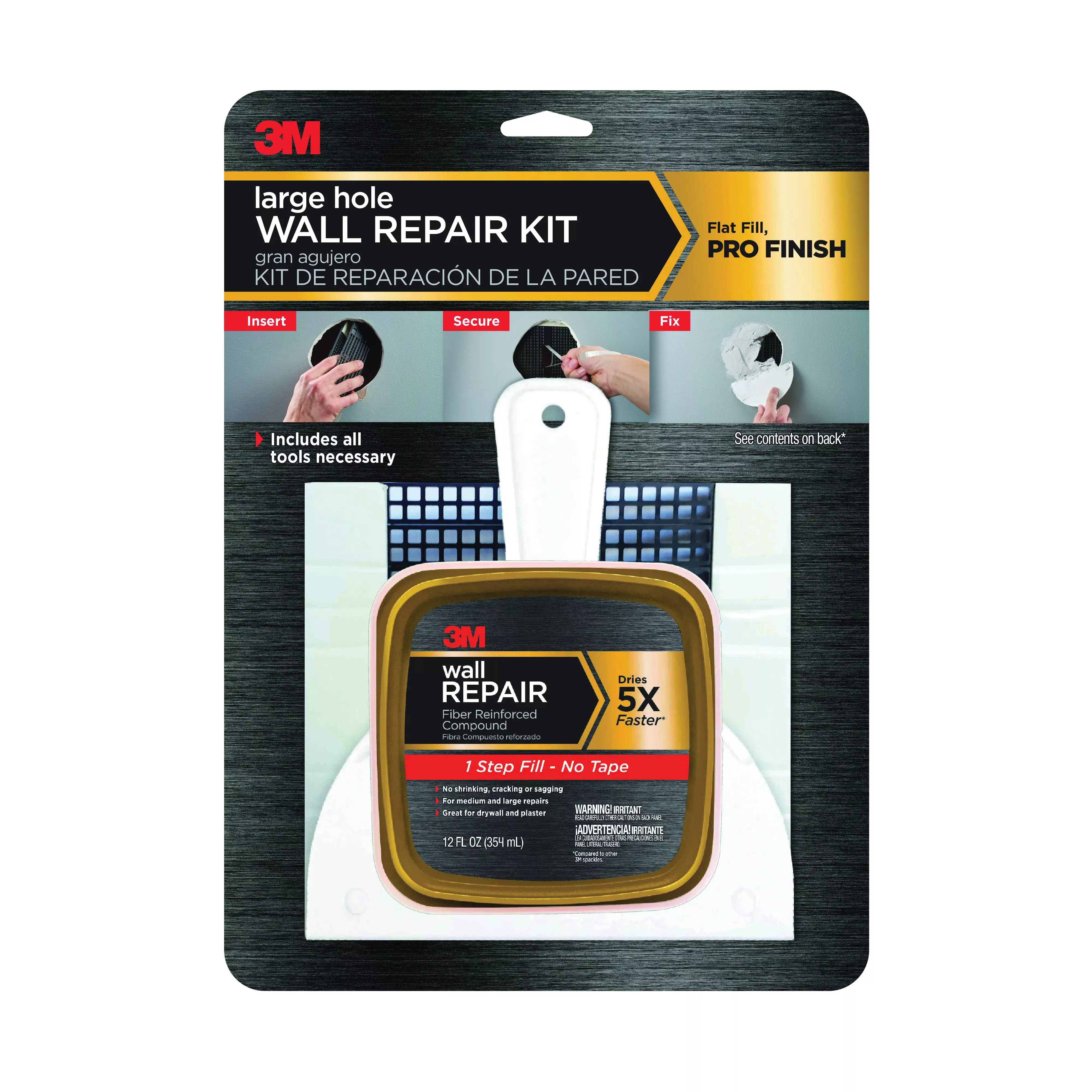 3M FPP-KIT Wall Repair Kit, 12 oz
