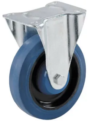 4-inch-blue-elastic-rigid-plate-caster 4-Inch Blue Elastic Rigid Plate Caster