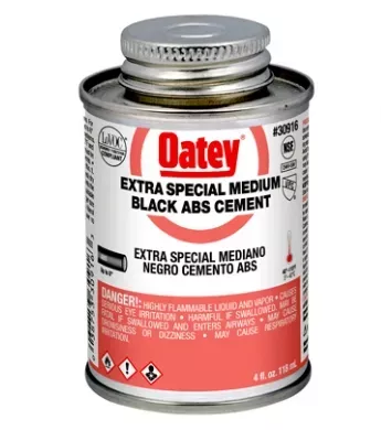 4-oz. Black ABS Pipe Cement