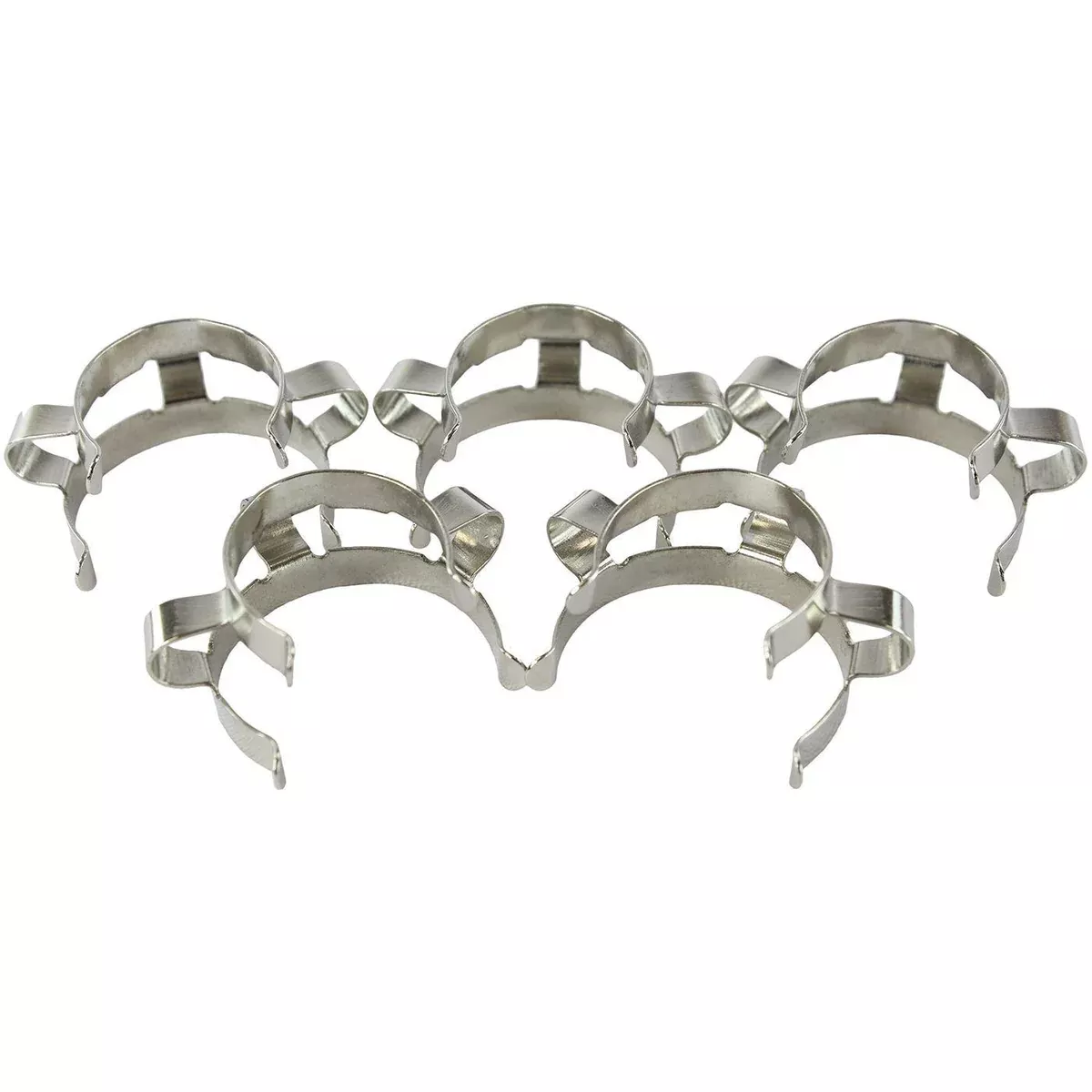 5-pack-metal-keck-clips-24-40-joints 5 Pack of Metal Keck Clips for 24/40 Joints