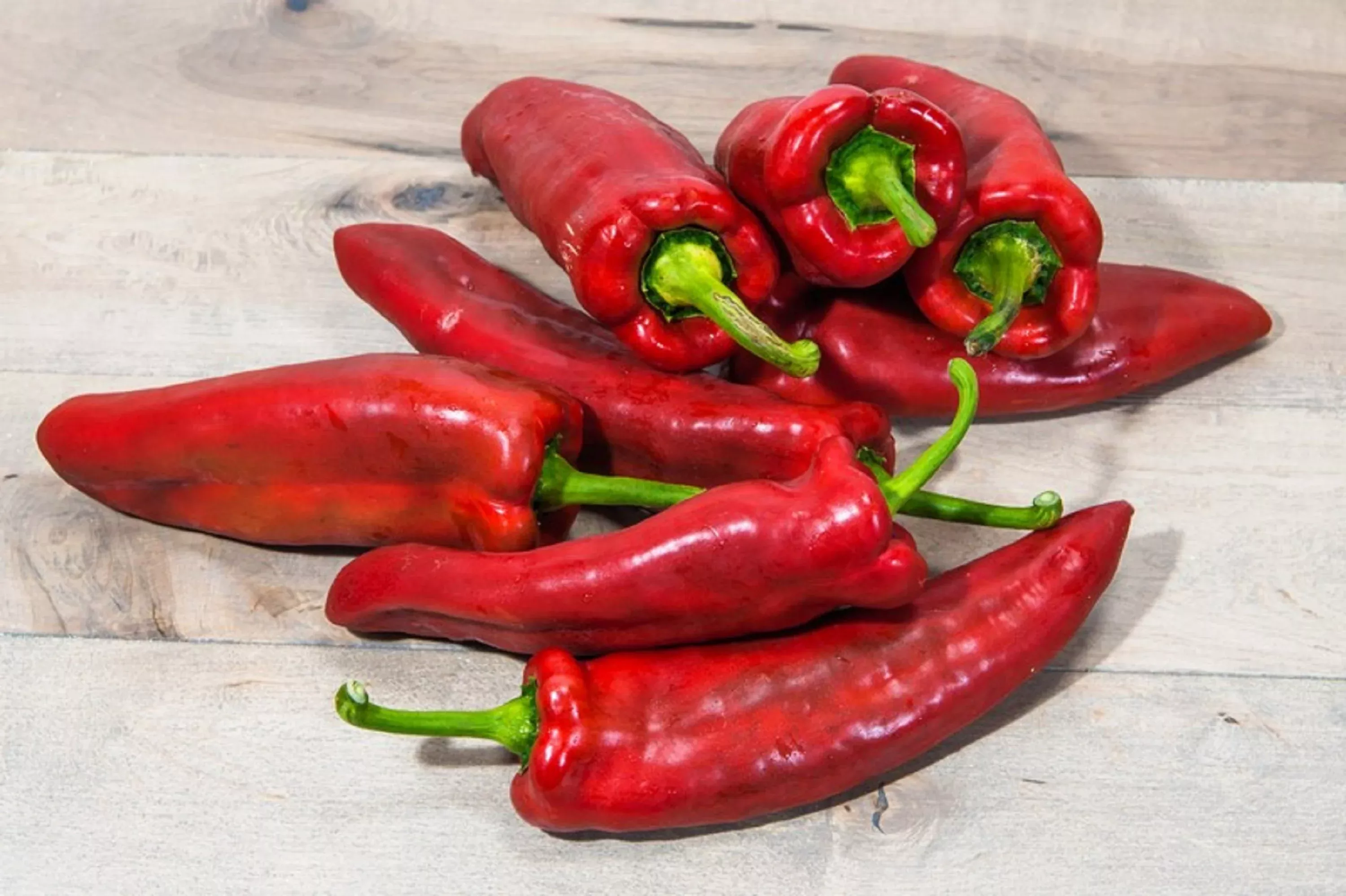 60-red-marconi-pepper-rossa-large-sweet-italian-frying-capsicum-annuum-seeds 60 RED MARCONI PEPPER Rossa Large Sweet Italian Frying Capsicum Annuum Seeds