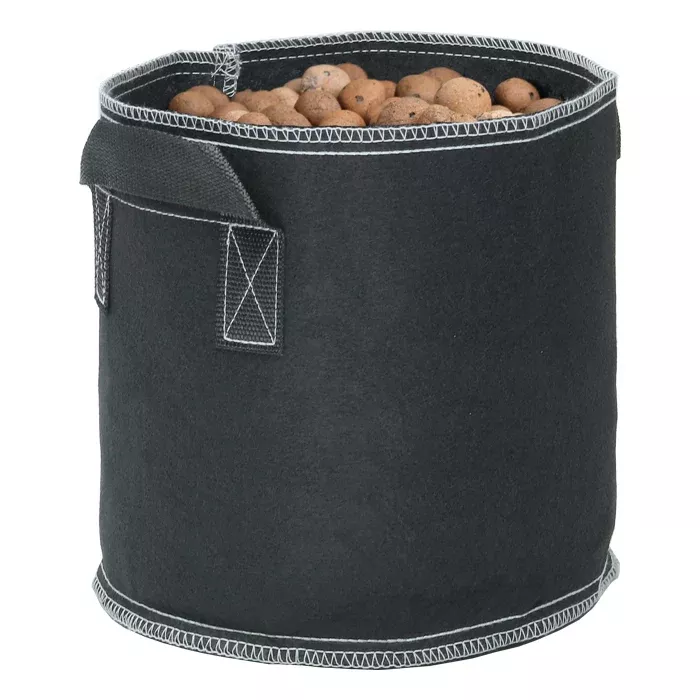 7-gal-black-grow1-fabric-pot-with-handles 7 Gal. Black Grow1 Fabric Pot (With Handles)
