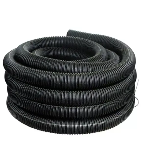 ADS, 4" x 100 ft. Solid Corrugated Pipe Roll,04510100