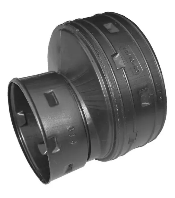 ADS, 6" x 4" Singlewall Reducing Coupler, 0614AA
