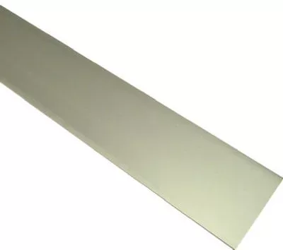 Aluminum Bar, Flat, 1/8 x 2 x 36-In.