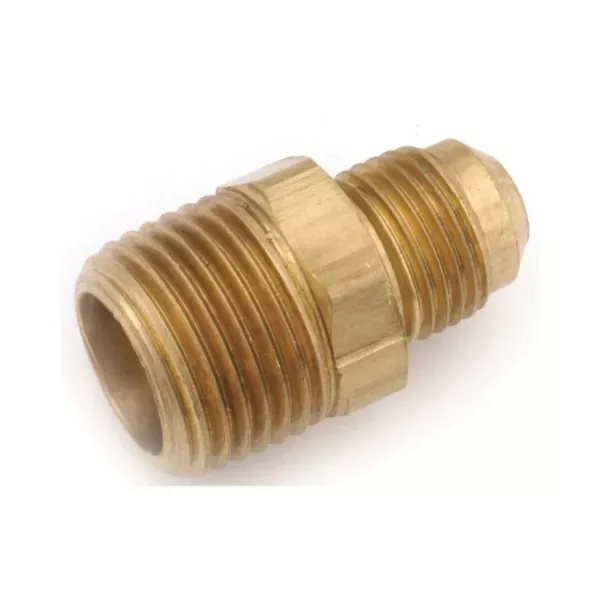 anderson-metals-1-4-x-1-4-brass-male-flare-connector Anderson Metals, 1/4" x 1/4" Brass Male Flare Connector