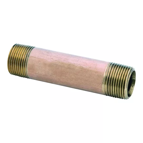 Anderson Metals 38300-0220 Pipe Nipple, 1/8 in NPT, 2 in L