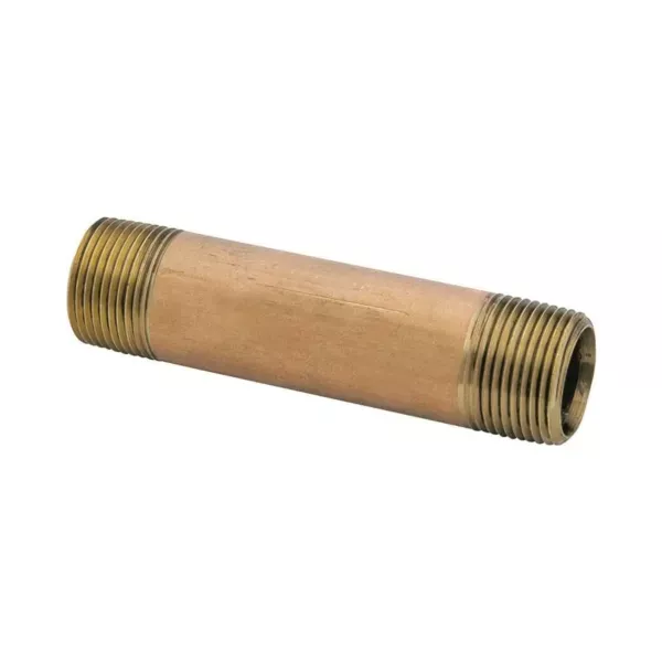 anderson-metals-736112-06-pipe-nipple-3-8-in-npt Anderson Metals 736112-06 Pipe Nipple, 3/8 in NPT