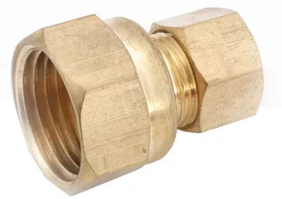 anderson-metals-compression-fitting-coupling-adapter-lead-free-brass-1-4-compres Anderson Metals Compression Fitting, Coupling Adapter, Lead-Free Brass, 1/4 Compression x 1/2-In. FIP