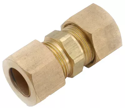 anderson-metals-compression-fitting-union-lead-free-brass-1-8-in Anderson Metals Compression Fitting, Union, Lead-Free Brass, 1/8-In.