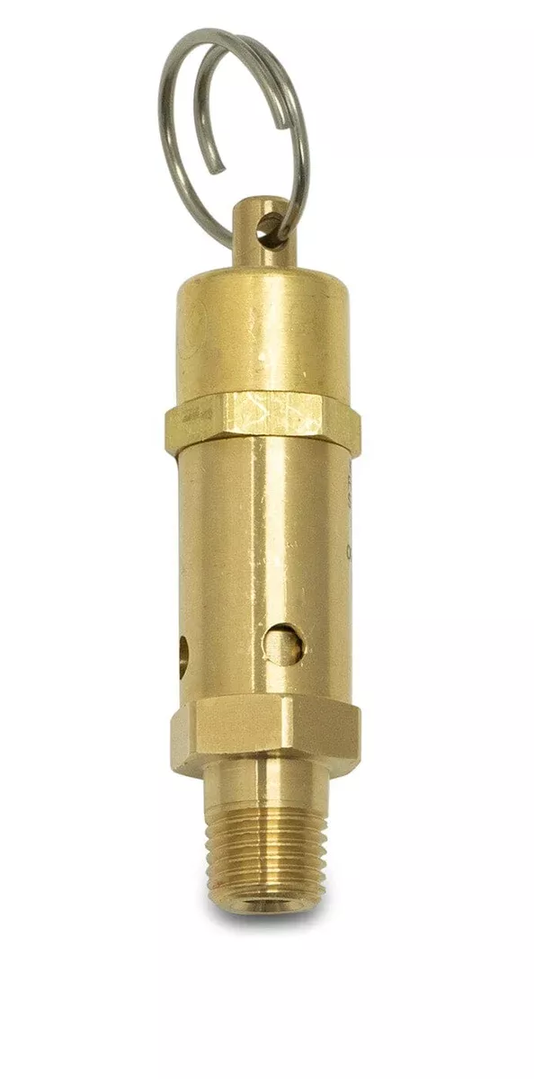 asme-code-fast-acting-pressure-relief-valve-air-test-ring-brass-seal-1-4-npt-3-1 ASME-Code Fast-Acting Pressure-Relief Valve for Air, Test Ring, Brass Seal, 1/4 NPT, 3-1/8" High