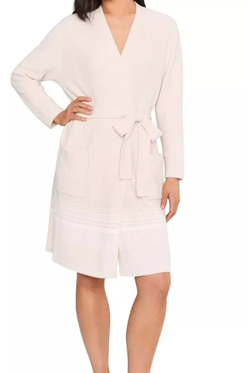 barefoot-dreams-cozychic-lite-variegated-stripe-ribbed-robe-s-m-sand-dune-pearl Barefoot Dreams CozyChic Lite Variegated Stripe Ribbed Robe S/M Sand Dune-Pearl