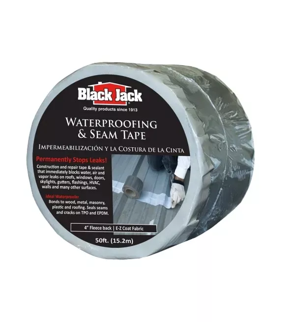 black-jack-4-in-x-50-ft-waterproofing-seam-tape Black Jack, 4 in x 50 ft Waterproofing & Seam Tape