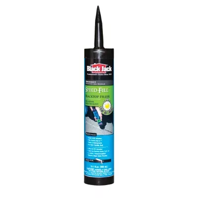 Black Jack Speed Seal Blacktop Crack Filler, 10-oz.