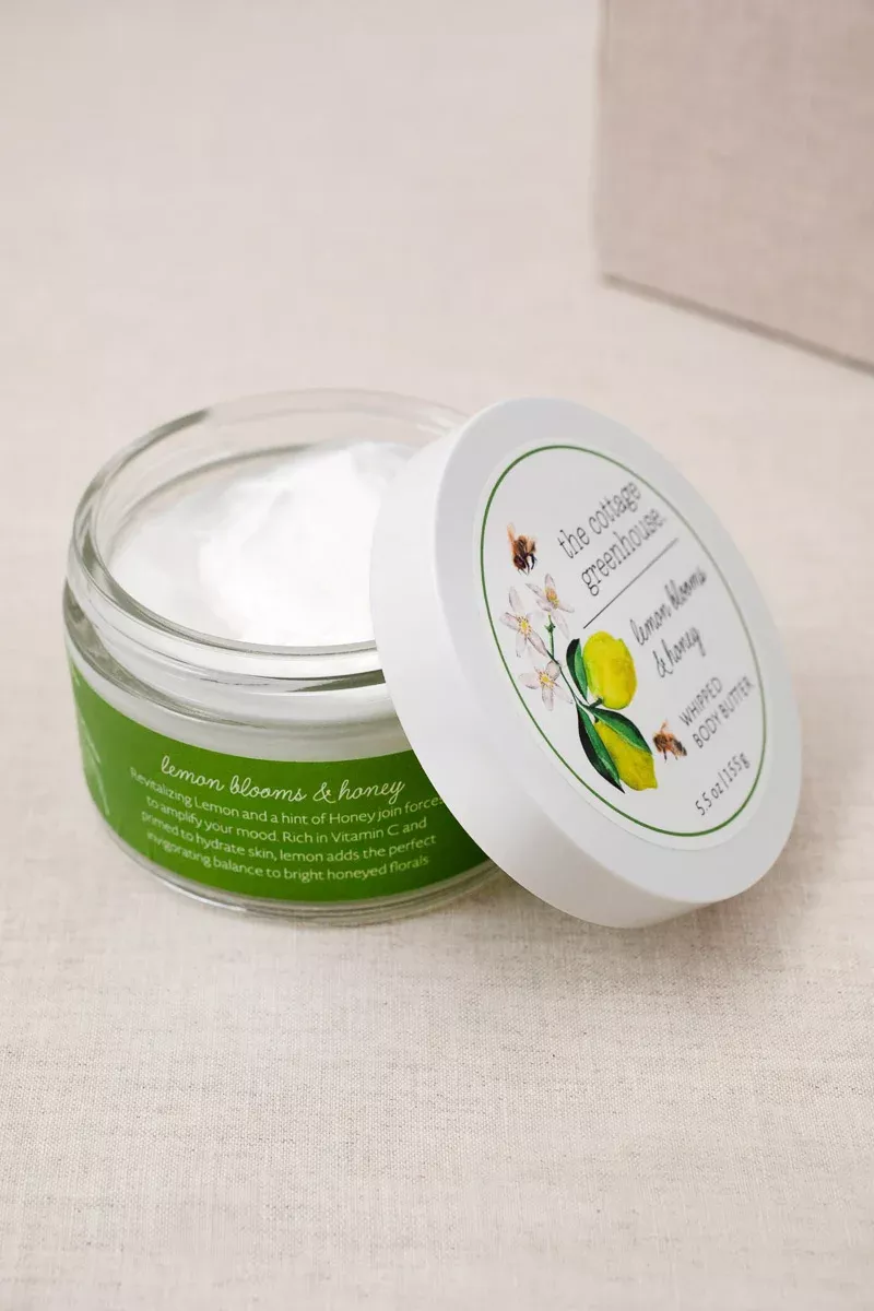 cottage-greenhouse-body-butter-lemon-blooms-honey The Cottage Greenhouse Body Butter Lemon Blooms & Honey
