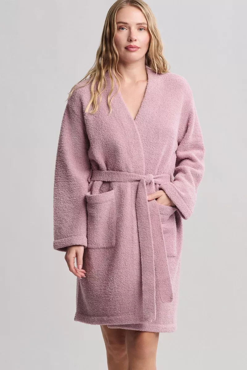 cozychic-solid-robe-s-m-teaberry CozyChic Solid Robe S/M Teaberry