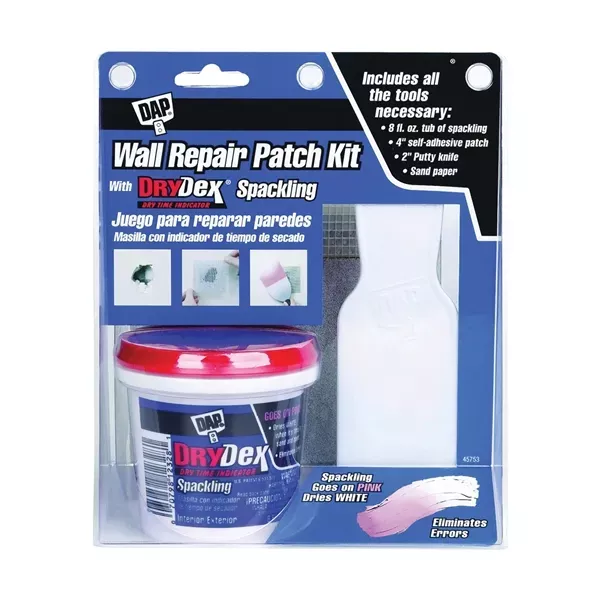 dap-12345-wall-repair-patch-kit-white-0-5-pt DAP 12345 Wall Repair Patch Kit White, 0.5 pt