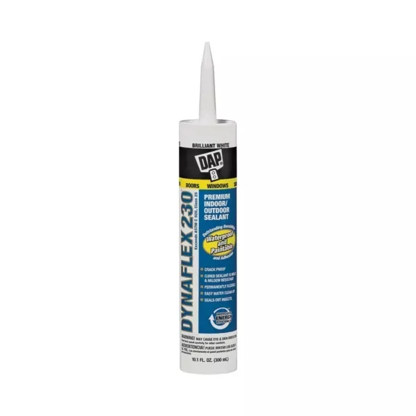 dap-18275-premium-sealant-white-10-1-oz-cartridge DAP 18275 Premium Sealant, White, 10.1 oz Cartridge