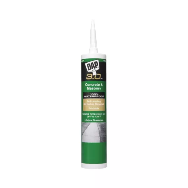 DAP 18370 Concrete Sealant, 9 oz Cartridge