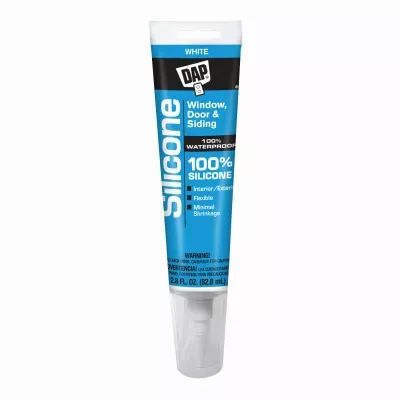 DAP 7079800753 Window and Door Sealant, Clear, 2.8 fl-oz Squeeze Tube