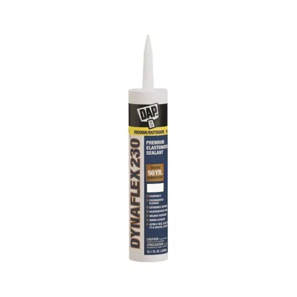 DAP Dynaflex 230 Latex Sealant, Bronze, 10.1 oz.