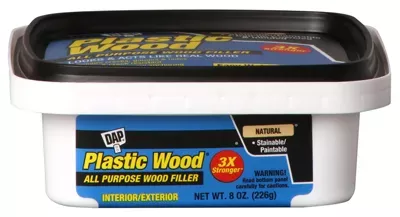 dap-plastic-wood-latex-all-purpose-wood-filler-natural-8-oz Dap Plastic Wood Latex All-Purpose Wood Filler, Natural, 8-oz.