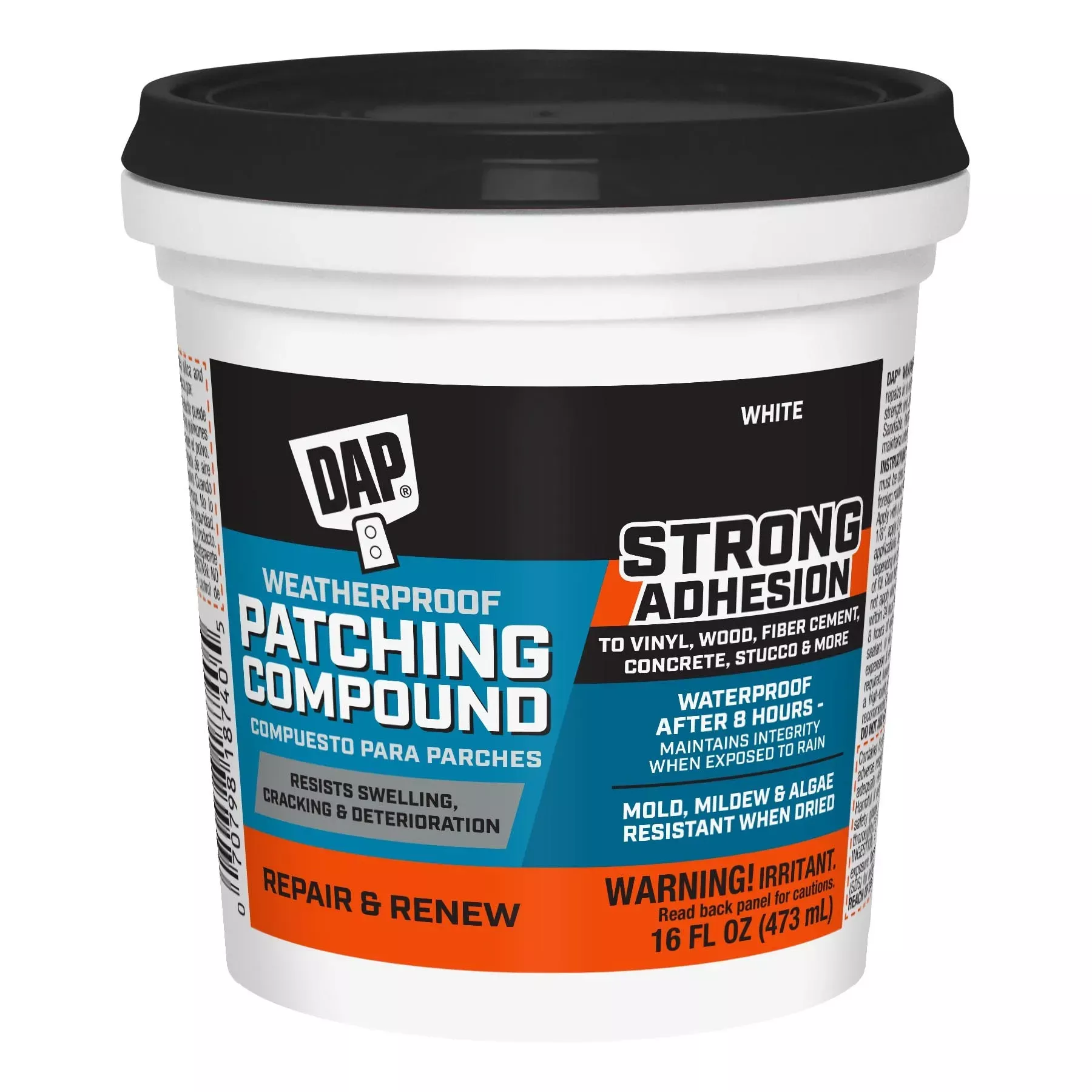 dap-white-weatherproof-patching-compound-16-oz DAP, White Weatherproof Patching Compound, 16 oz