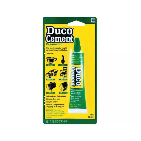 devcon-62435-water-resistant-household-cement-1-oz-tube Devcon 62435 Water-Resistant Household Cement, 1 oz Tube